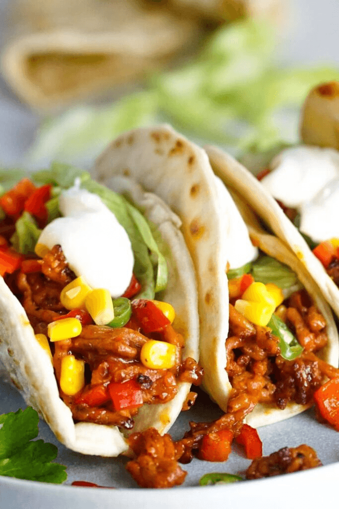 Hackfleisch-Tacos