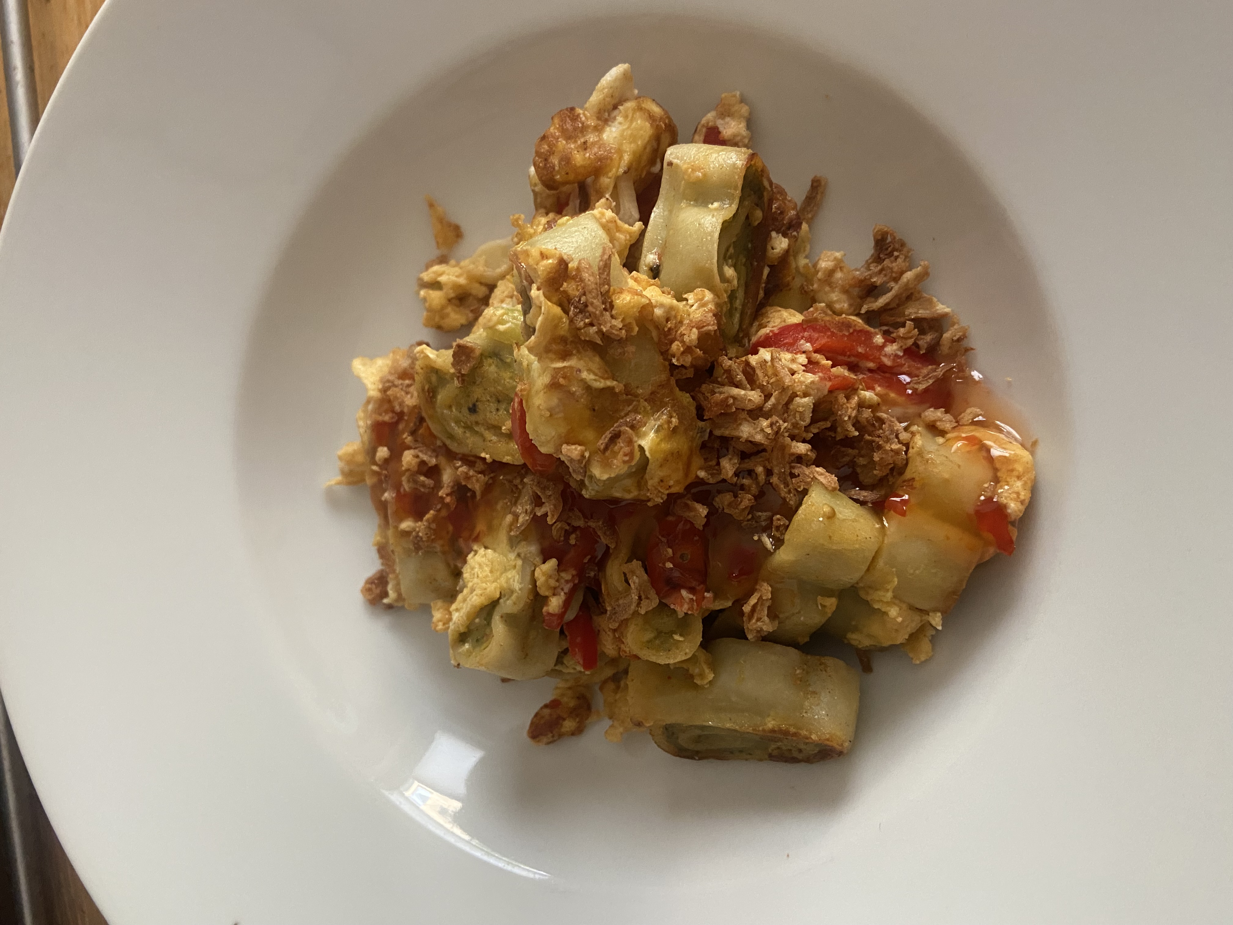 gebratene Maultaschen