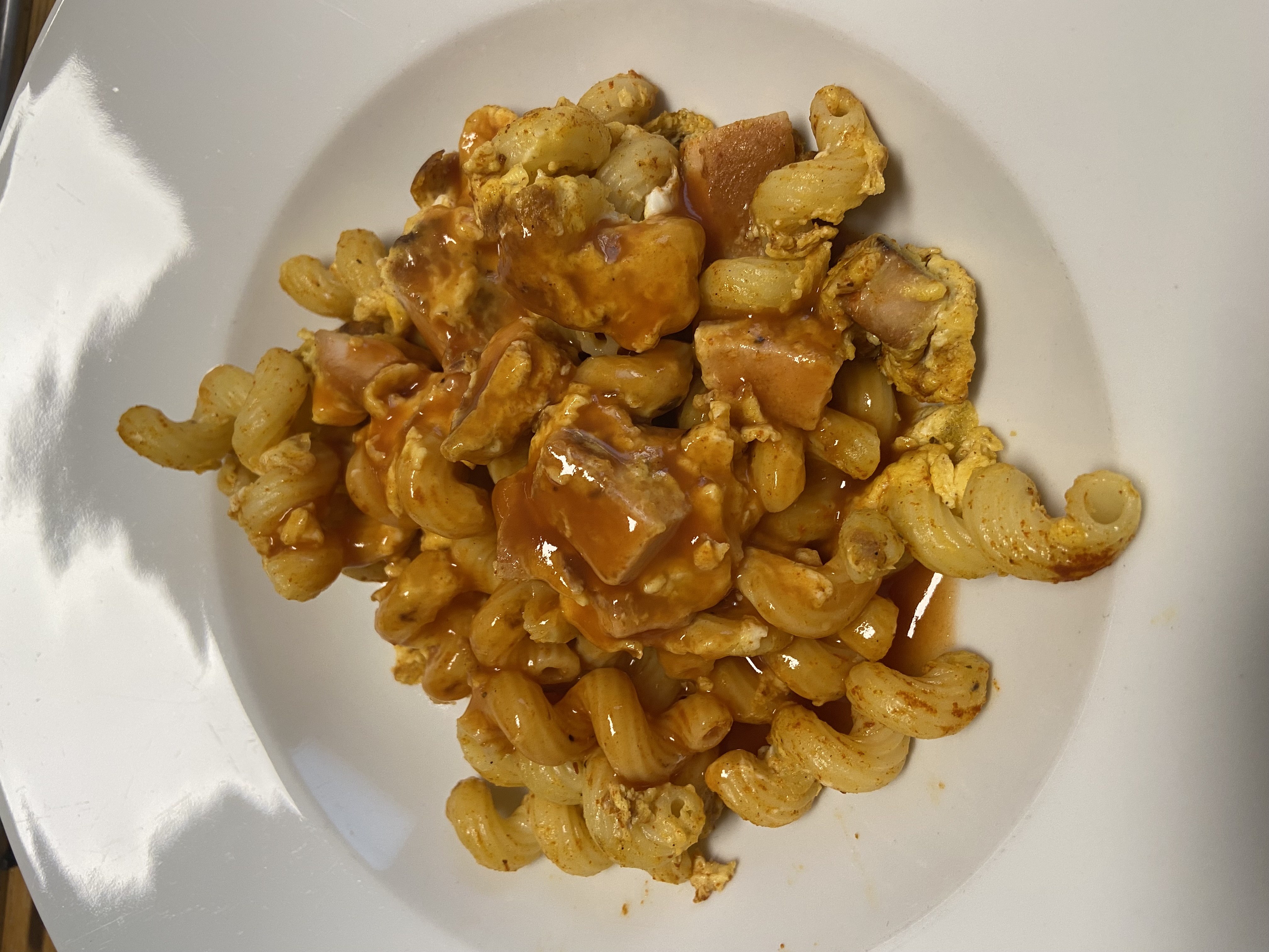Schinkennudeln